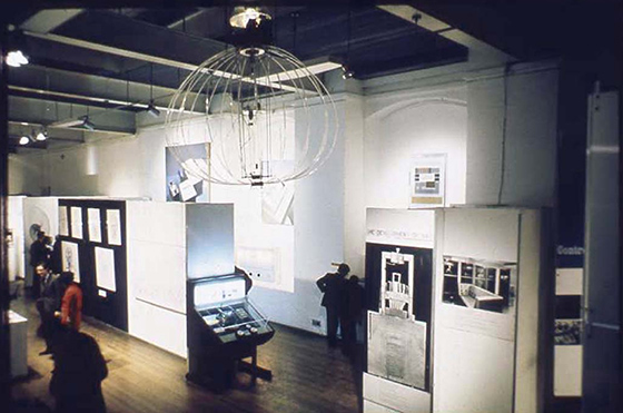 «Кибернетическая проницательность», 1968, вид экспозиции