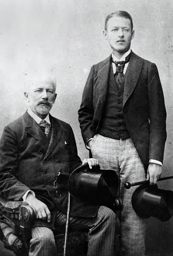 П. И. Чайковский и В. Давыдов