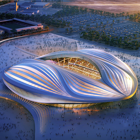 Стадион в Катаре по замыслу архитектора должен был напоминать не вагину, а традиционную лодку доу
