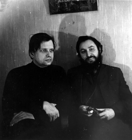  Томас Венцлова и Михаил Мильчик. Ленинград. 1977