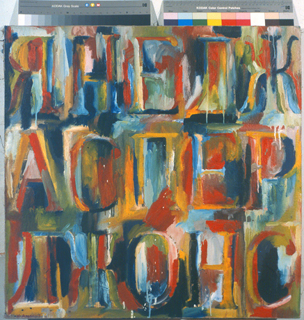 I am not Jasper Johns, 1980