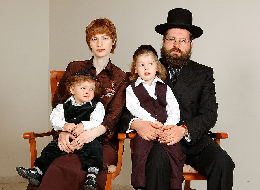 Семья и национальность. Ортодоксальная Еврейская семья. Семья хасидов.