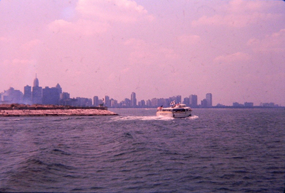 Озеро Мичиган. Прогулочный корабль «Меркурий». 1960