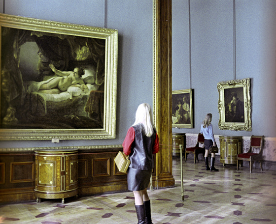 Зал Рембрандта. Государственный Эрмитаж в Ленинграде, 1973