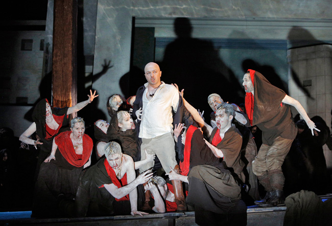 Михаил Векуа — Орест в опере Сергея Танеева «Орестея», Sosnoff Theater. 24 июля 2013 года
