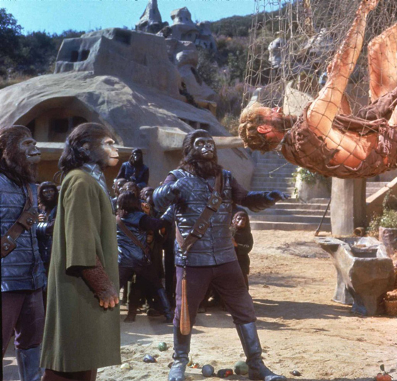 Кадр из фильма «Планета обезьян», 1968