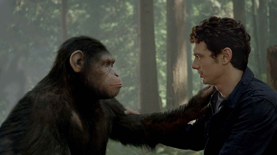 Кадр из фильма «Восстание планеты обезьян», 2011