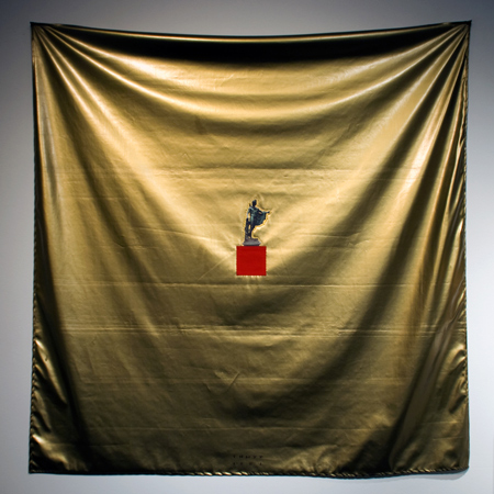  Аполлон на красном квадрате (печати Клуба друзей Маяковского). 1990