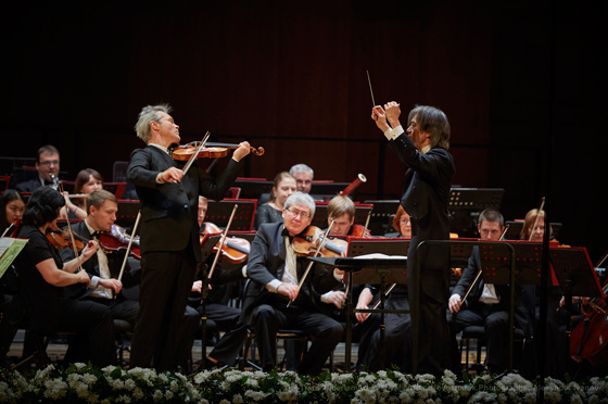 Кент Нагано и Новосибирский академический симфонический оркестр
