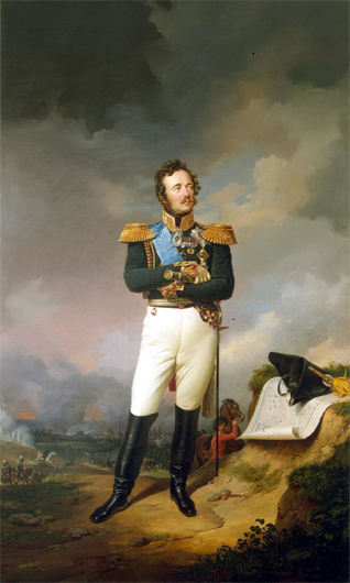 Франц Крюгер. Портрет Ивана Федоровича Паскевича. 1834
