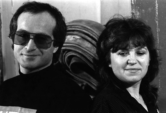 Владимир Друк и Нина Искренко, 1990 г.