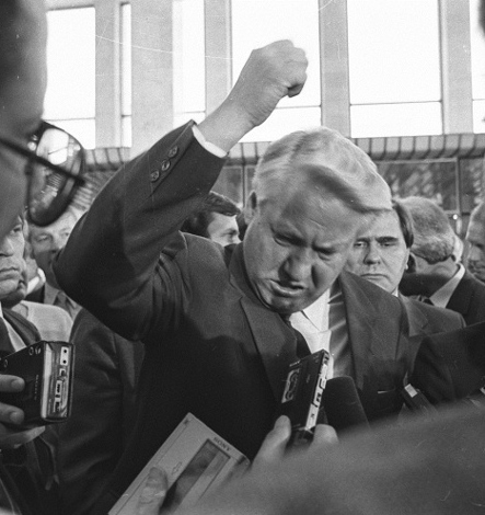 Съезд народных депутатов. Борис Ельцин. 1990