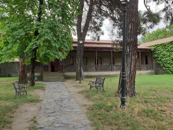 Усадебный дом семьи Чавчавадзе в Кварели (современный вид)