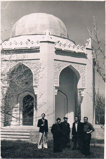 Ташкент. Апрель 1939 г. Зальцман — слева