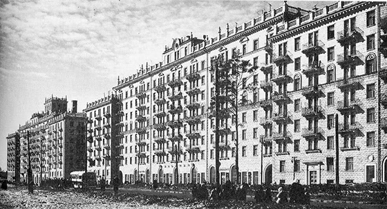 Улица Алабяна в Москве. Середина 1950-х