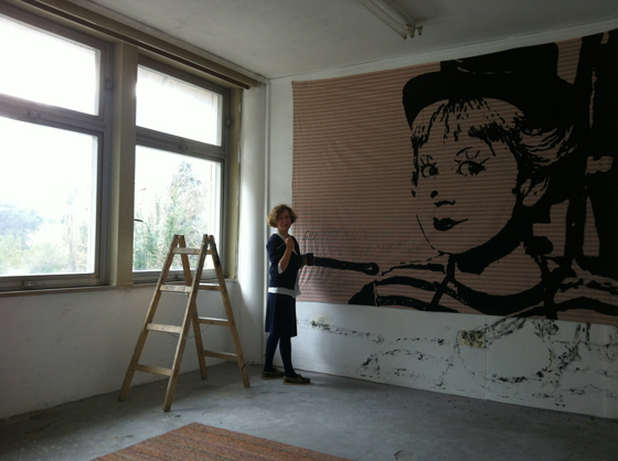 Татьяна Антошина в резиденции Dukley European Art Community в Катаре