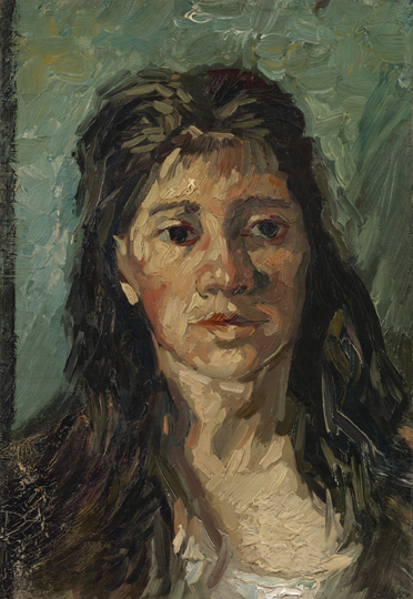 Винсент Ван Гог. Портрет женщины с распущенными волосами. 1885. Музей Винсента Ван Гога в Амстердаме