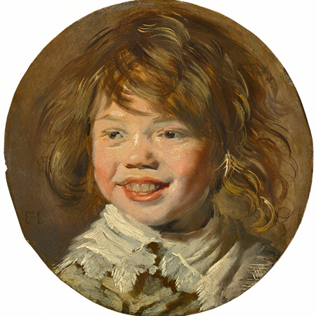 Франс Хальс. Смеющийся мальчик. 1625. Галерея Маурицхёйс