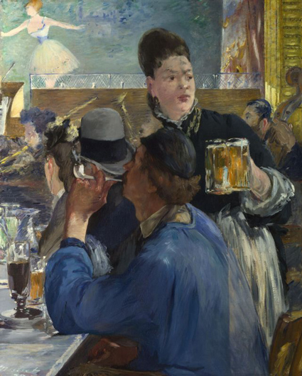 Эдуард Мане. Угол в кафешантане. 1880. Национальная галерея в Лондоне