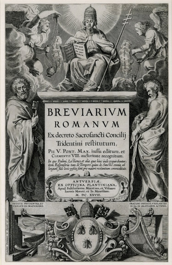 Христофор Плантен, Питер Пауль Рубенс. Бревиарий. 1569