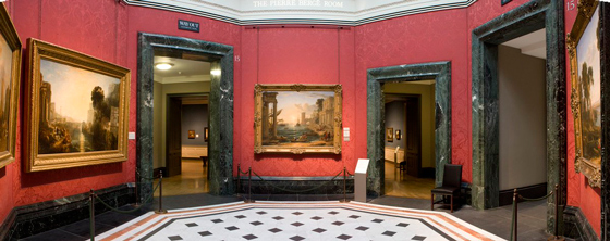Зал № 15 с работами Уильяма Тернера и Клода Лоррена © nationalgallery.org.uk Зал № 15 с работами Уильяма Тернера и Клода Лоррена © nationalgallery.org.uk