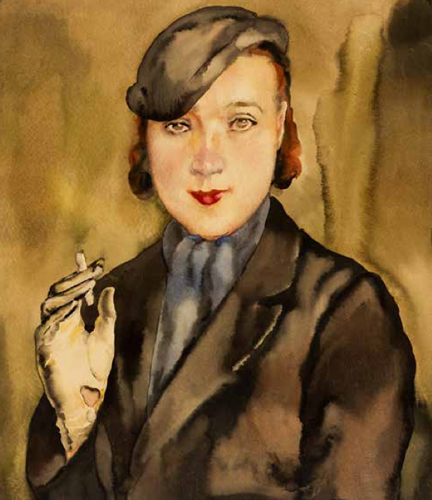 Лидия Мей (1896–1965). Женский портрет. 1932