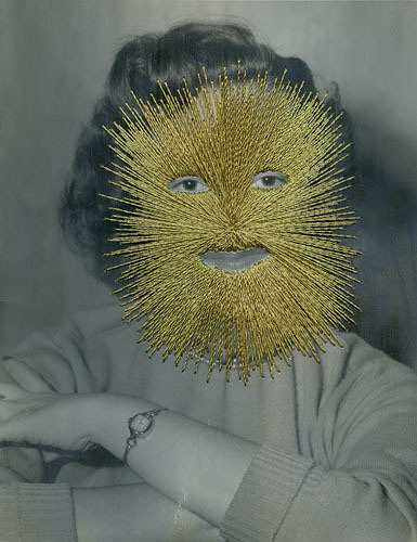 Джессика Вол. Вышивка золотой нитью (из серии «Вышитые рисунки»). 2011