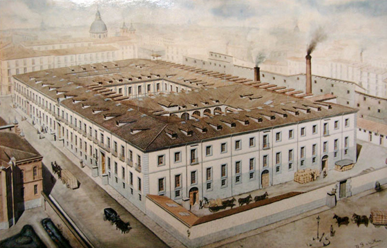 Табачная фабрика, ок. 1800 г.