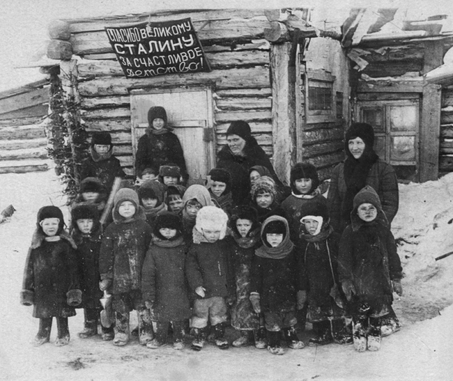 Дети Норильска. Фото 1937 г.
