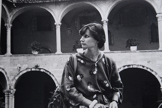 Катрин Милле во Флоренции. 1979