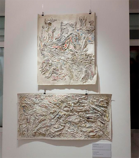 На выставке «Заветы на ветоши. Лидия Шульгина (1957–2000)» в Москве