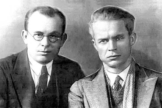 Иван Соколянский и Александр Мещеряков, 1930-е годы