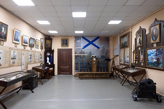 Экспозиция «Музея адмирала Ушакова»
