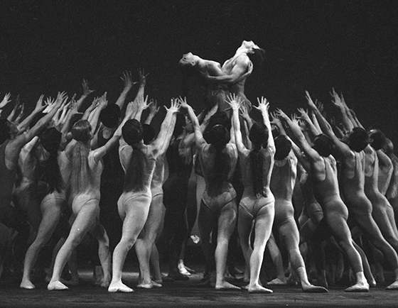 «Весна священная». Хореография Мориса Бежара. 1959. Ballet du XXe siècle