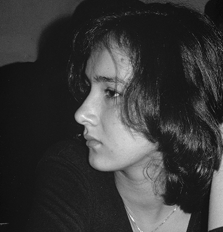 Анастасия Топоева в юности