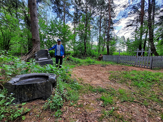 О. Андрей Дударев на Боголюбском кладбище