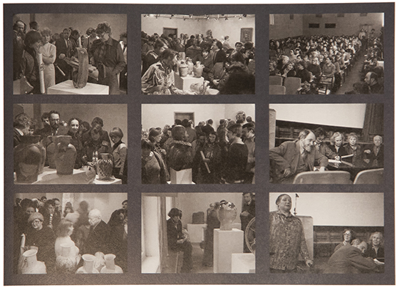 Открытие 7-й выставки «Одна композиция». 1 апреля 1983 года