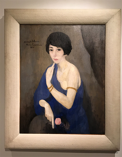 Мари Лорансен. Портрет Жанны (Жанно) Сальмон. 1923