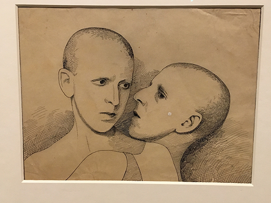 Клод Каон (Люси Швоб) или Жорж Рибмон-Дессень (приписывается). Рисунок по фотографии «Чего ты хочешь от меня?». Ок. 1928
