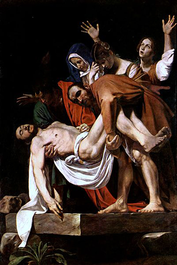 Караваджо. Положение во гроб. 1602–1604