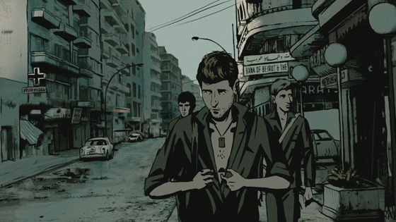 Кадр из мультфильма «Вальс с Баширом»