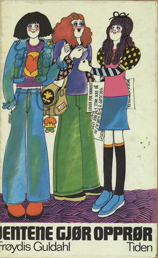 Обложка книги Фрёйдис Гульдал, по которой был снял сериал «Девочки бунтуют». 1977