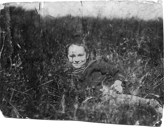 Кирилл Владимирович Грицын в Пушкине. Июль 1940 года