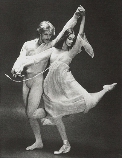 Сьюзен Фаррелл и Питер Мартинс в балете Баланчина «Чакона»