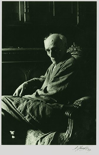 Яков Друскин. 1963. Фотография М. Шемякина. Авторская печать 2013 года