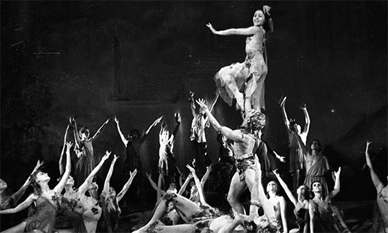 Балетная сцена «Вальпургиева ночь». Хореография Леонида Лавровского<br>Большой театр (филиал). 1949