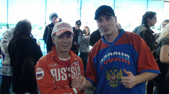 Рома Жиган и Олег Газманов. Фото «ванкуверского» периода