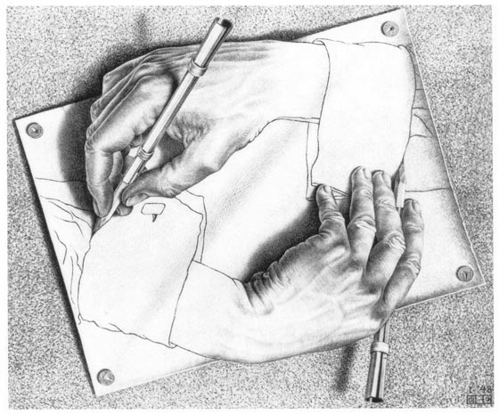 Рисующие руки, 1948