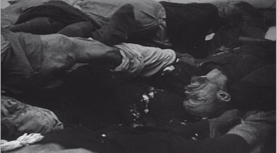Кадр из фильма «Ленинград». Жертвы голода. Зима 1941-1942 годов
