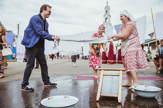 Венсан Перес в Юрьевце